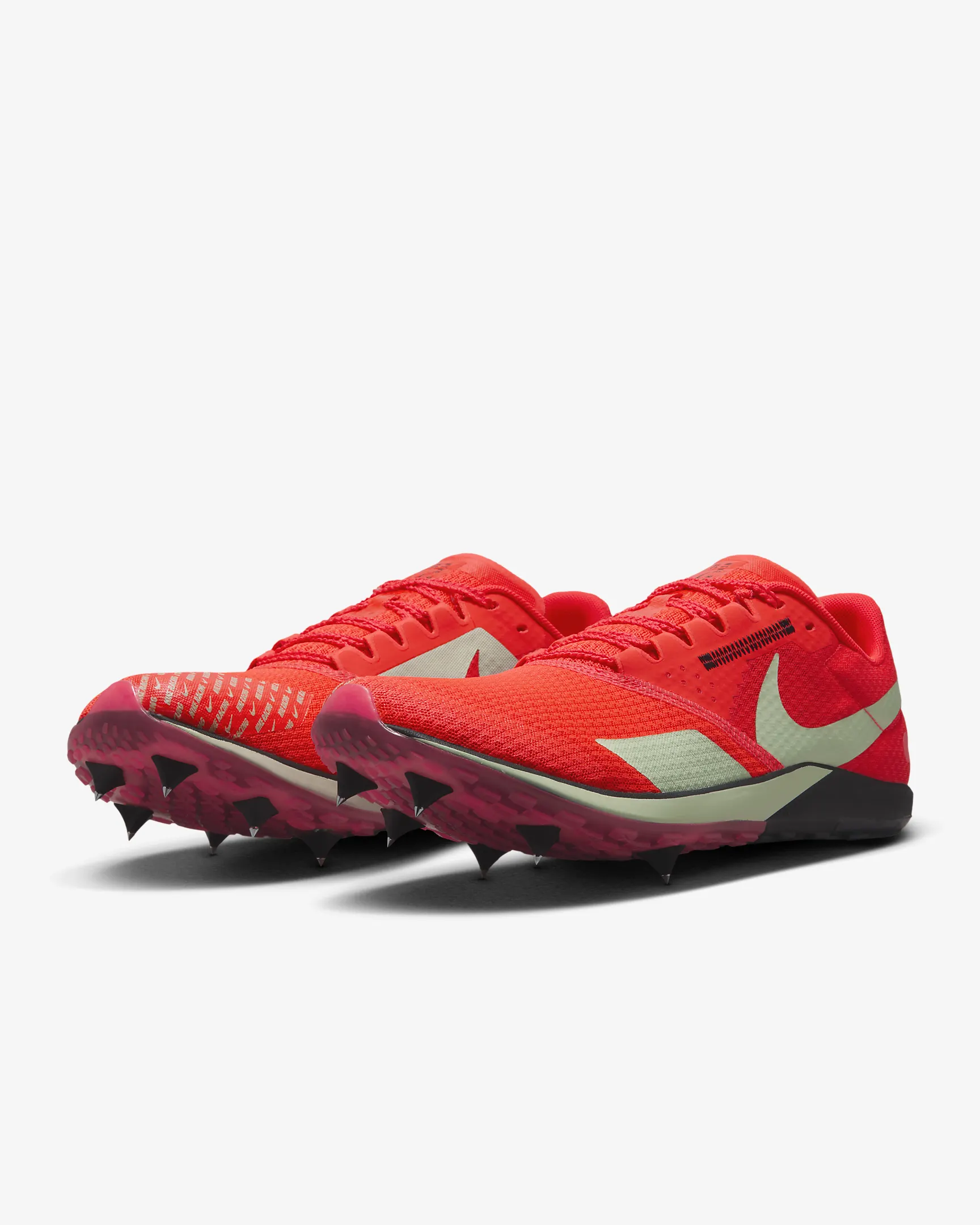 Nike Zoom Rival 6 \'Bright Crimson Vapor Green\' DX7999-600 Track size 10 Nike Air Zoom Rival XC Spikes 6  main image 2