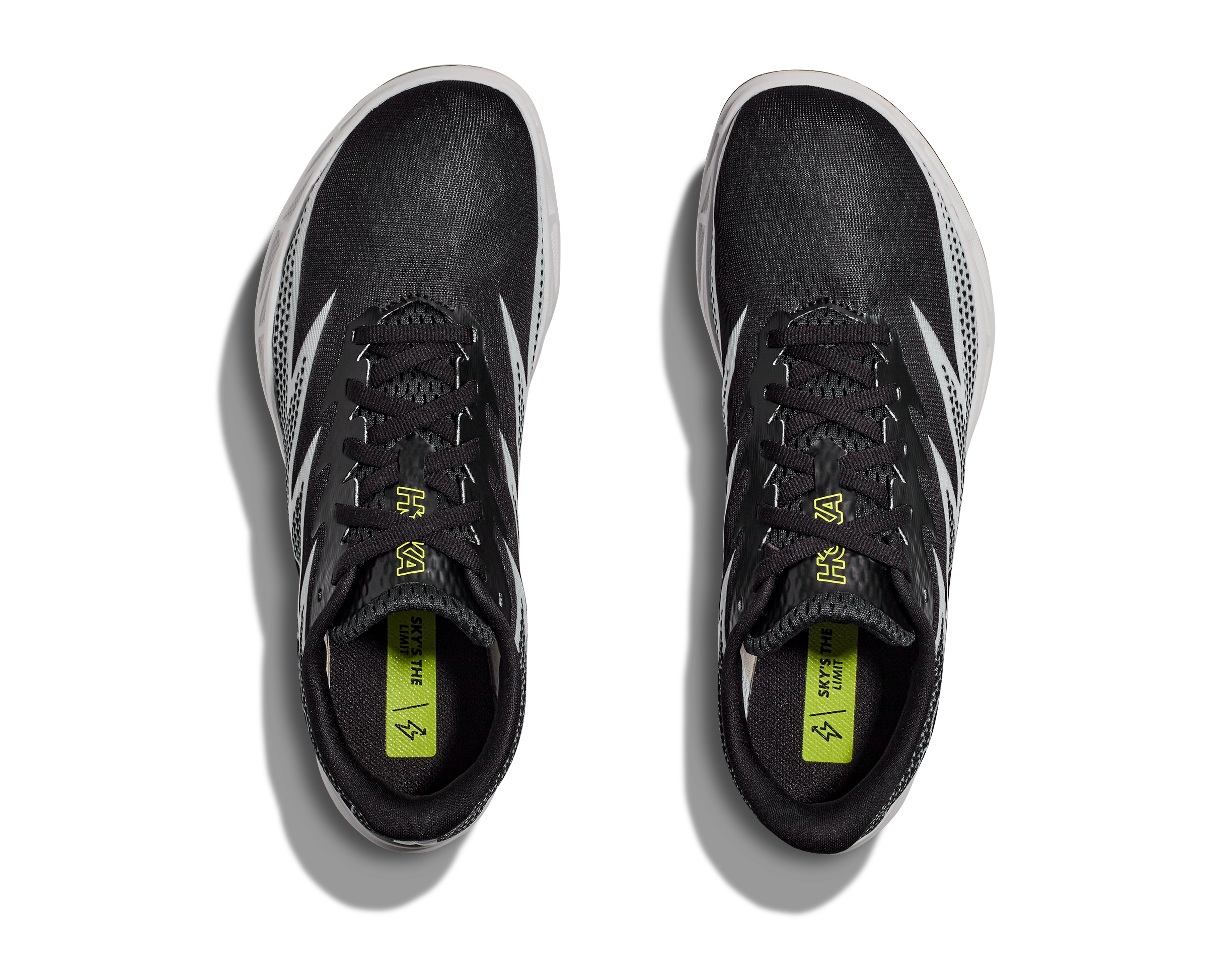 HOKA U Crescendo MD Men\'s 11.5 NEW Track & Field Spikes‎ Black White 1134520 Hoka Hoka ALL GENDER CRESCENDO MD BLACK/WHITE main image 3