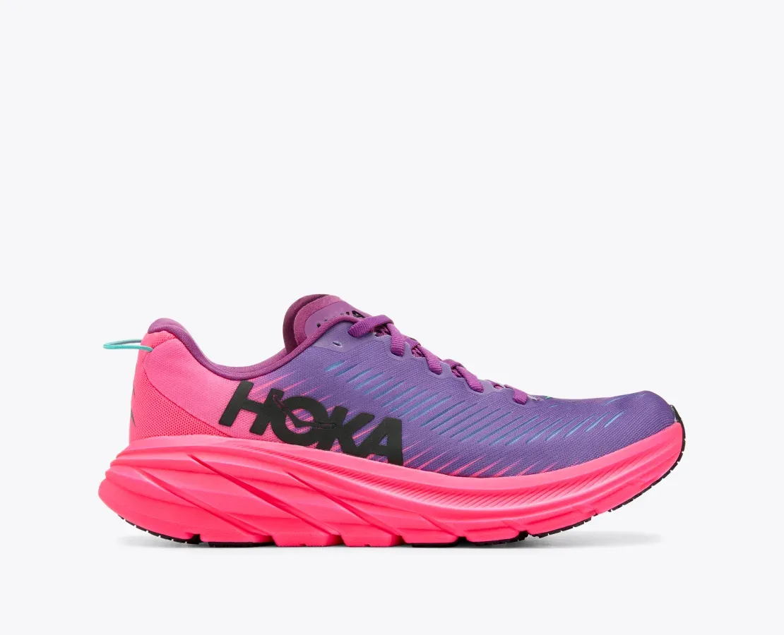 Hoka Women's Rincon 3 Beautyberry/Knockout Pink